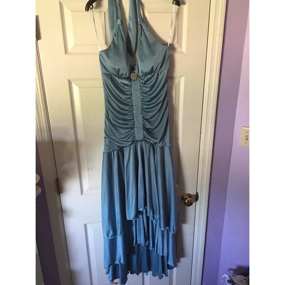 Blue dress